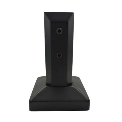 Good price Glass Spigot Clip Precision Investment Casting Glass Clamp in Matt Black with Coating online