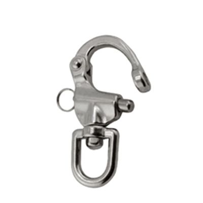 Good price 304/316 Stainless Steel Marine Quick Release Swivel Eye Snap Shackle with Standard Size online