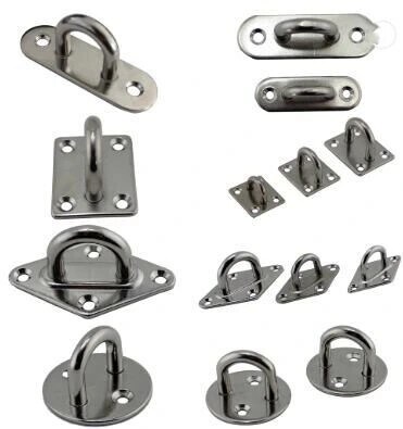 Good price Galvanized Finish Stainless Steel Boat Ring Pad Eye Plate for Marine Hardware Fittings online