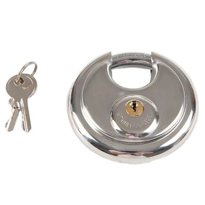 Good price Stainless Steel 50mm Disc Padlock Hitch Lock for Trailers Spare Parts online