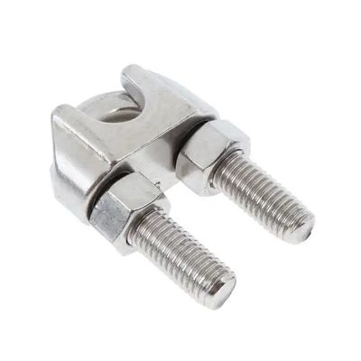 Good price Adjustable Stainless Steel Wire Rope Clamp Electro Galvanized For Metal Riggings online