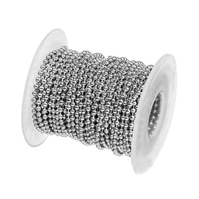 Good price 6mm Stainless Steel Beaded Ball Chain with Polished Finish for Rust Prevention in Window Blinds online