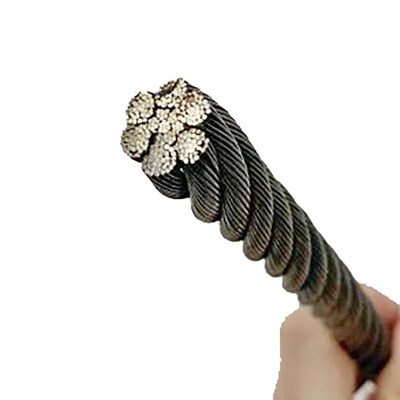 Good price Galvanized 6*37 20mm 1770Mpa Steel Cable Wire Rope for Lifting and ing Forklift online