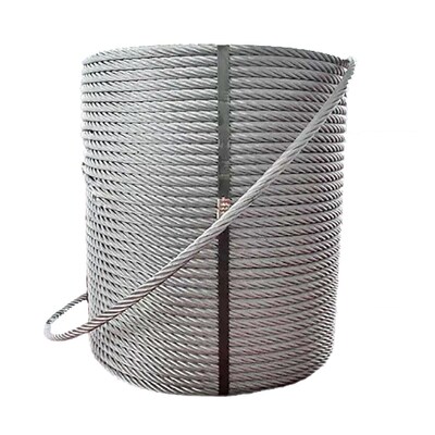 Good price Polished 4x19 FC Galvanized Steel Wire Rope 4mm 6mm for Construction Applications online