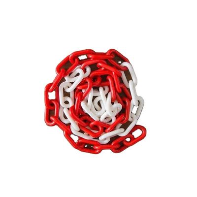 Good price PE Material 6MM Plastic Barrier Chain for Road Safety Injection Structure Standard online