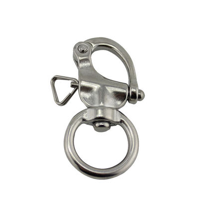 Good price Stainless Steel 316 Fast Shooter Camera Strap Buckle with Other Rotary Spring Shackle online