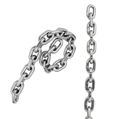 Good price Polishing Marine Hardware 316 304 Stainless Steel DIN766 Anchor Link Chains for Boat online