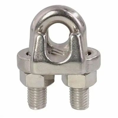 Good price Silvery Hot Dipped Galvanized Carbon Steel US Type Wire Rope Clip Cleat for Lifting online