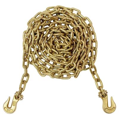 Good price Nonstandard 3/8''x 20 ft Yellow Zinc G 70 Chain with 3/8