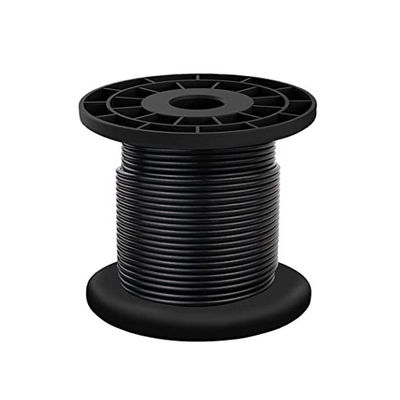 Good price AiSi Standard 304 Stainless Steel Wire Cable Black Vinyl Coated Outdoor Light Wire Rope online