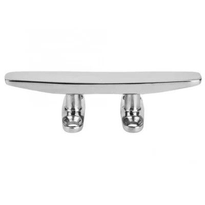 Good price Marine Hardware Fittings 316 Stainless Steel Silhouette Boat Cleats with Polish Finish online