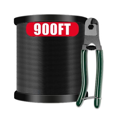 Good price 7x7 304 1/16 Stainless Steel Black Vinyl Coated Wire Rope for String Light Suspension online