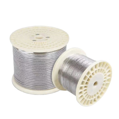 Good price Durable AISI304 1X19 6mm Lifting Wire Rope for Bending Service in Mining Operations online