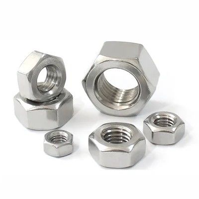Good price Metric Stainless Steel Hex Nut M16 M28 M30 M12 M26 M40 SS304 SS316 Hexagon Head Nut online