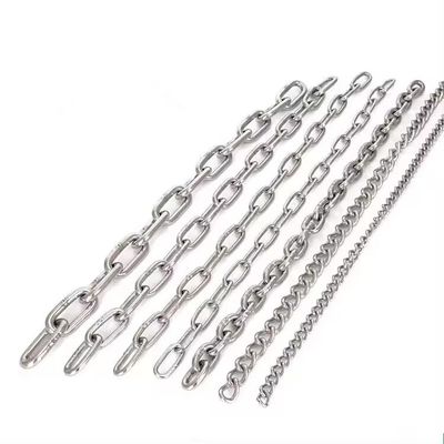 Good price Long Service Life Customized DIN763 766 304 316 Stainless Steel Link Chain for Lifting online