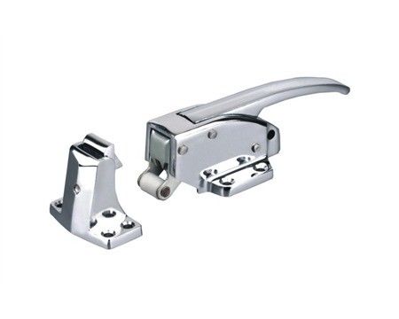 Good price Freezer Door Handle Latch with Door Window Hinges Locks and ZINC PLATED Finish online