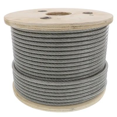 Good price Bending Galvanized Aircraft Cable 1x7 1x19 7x7 7x19 Steel Wire Rope for Hoist Lifting Crane online