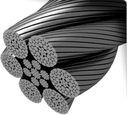 Good price Bending Galvanized Steel Cables 6xK36WS IWRC 32mm for Heavy-Duty Lifting Applications online