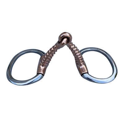 Good price Stainless Steel Equestrian Horse Bits with Polished Finish and Loose Ring Snaffle Design online