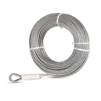 Good price Bending 7x19 Strands Steel Aircraft Cable 50 feet 5/16 inch Stainless Steel for Needs online