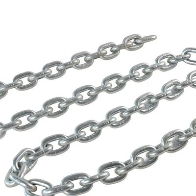 Good price 20Mn2 Steel Link Chain 22mm High Strength Alloy Steel Chain Test Load 48kN online