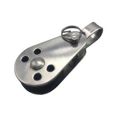 Good price Polished Finish 8253 Stainless Steel Nylon Sheave Pulley Block online