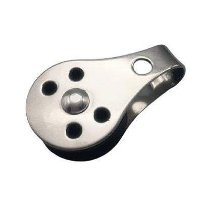 Good price Stainless Steel Double Sheave Pulley Swivel Eye Type for Healthcare Rigging Block SS316 online