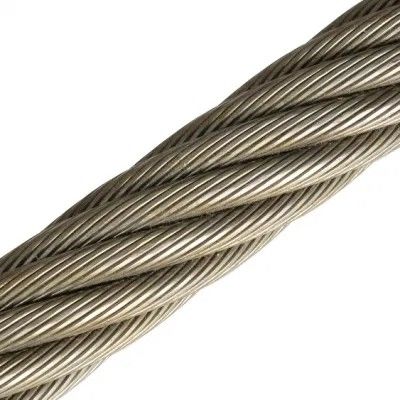 Good price Steel Core 8x19W FC/IWRC 1/16'' 3/32'' 1/8'' 5/32'' 3/16'' 1/4'' 5/16'' Wire Rope for Hoisting online