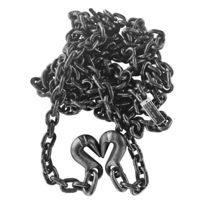 Good price Secure Your Cargo with G80 Black Oxide Tie Down Chain Featuring Welding Hooks online