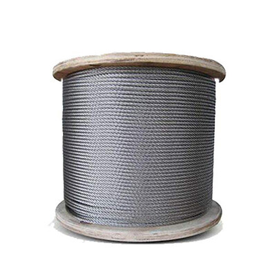 Good price AISI 316 304 7x7 7x19 Stainless Steel Wire Rope for Balustrade Installation and Construction online