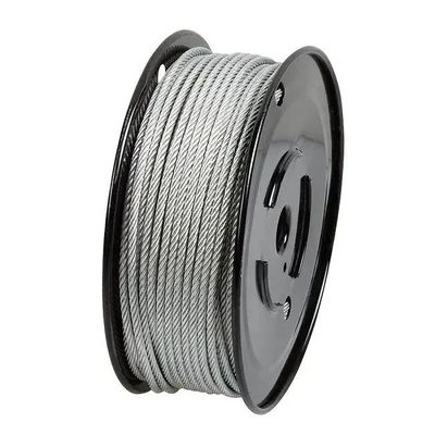 Good price 1/16'' 3/32'' 1/8'' 5/32'' 3/16'' 1/4'' 5/16'' 1X19 Alu-Zinc Wire Rope for Construction online