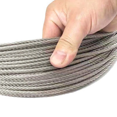 Good price Steel Core Galvanized Wire Rope 1*7 7*7 1*19 7*19 6*12 6*19 6*37 FC IWRC for Elevator online