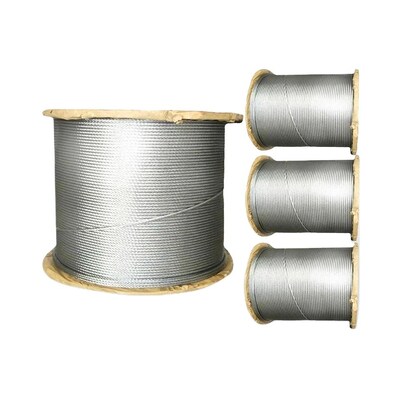 Non-Alloy Stainless Steel Wire Rope 6X7 FC/IWRC Aircraft Control Cable for Anti-Rust Applications