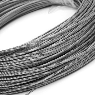 Good price 6.3mm 6X19 S Seale 1770 MPa Galvanized Elevator Governor Cable Steel Wire Rope online