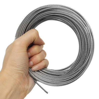 Good price 6*24+7FC Galvanized Steel Wire Rope for Fishing online