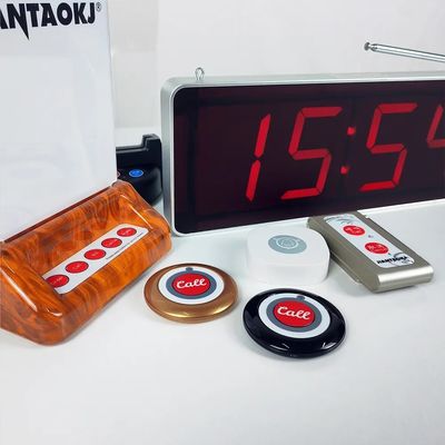 Good price Long Range Wireless Restaurant Hospital Patient Pager Call Buttons Display Receiver Clinic Nursing Home Calling System online