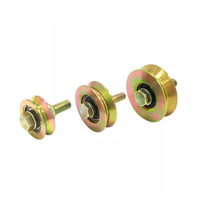 Good price Groove Shape Slide Door Wheels High Loading Capacity Galvanized Steel Wheel online