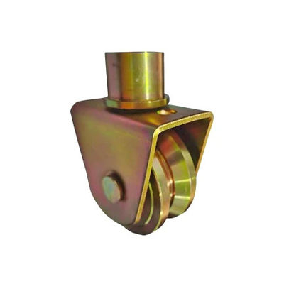 Good price Slide Gate Guide Roller in Polished Finish for Electric V Groove Wheel Double Bearing online
