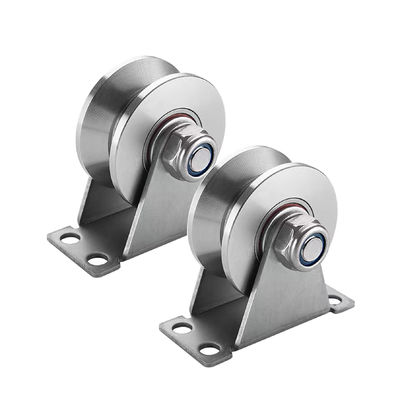 Good price Wall-Mounted Ceiling Lift Pulley Stainless Steel V-grooved Roller Pulley online