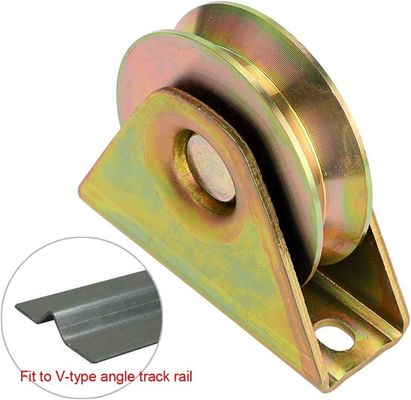 Good price Swing Sliding Gate Hardware Wheels Sliding Gate Tracks Wheels Hardware Kit Barrier Alumanium Roller Gate online