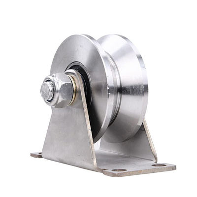 Good price Groove Wheel Stainless Steel Heavy Duty Caster Wheels Sliding Gate Wheels online