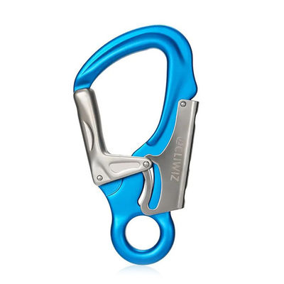 Good price 35KN Aluminum Carabiner Safety Hook Clip for Heavy Duty Mountain Climbing Swivel online