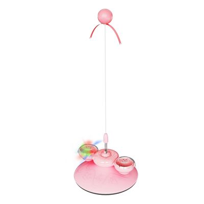 Good price Twist And Bounce Donut Cat Toy - Premium Catnip And Flashing Ball Play Set online