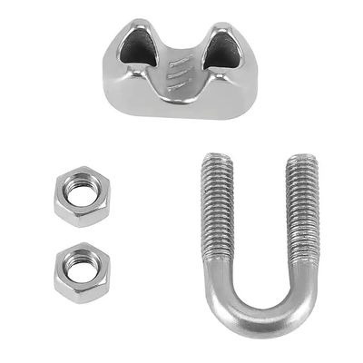 Good price Stainless Steel Drop Forged Italian Type Wire Rope Clips Hardware online