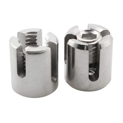 Good price Wholesale Cable Clamps Stainless Steel 304 316 Hardware Wire Rope Cable Tensioner Adjustable 4mm Wire Rope Cross Clips online