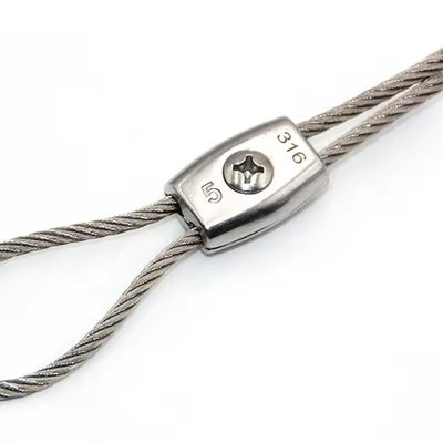 Good price Wire Rope Fitting 304 316 Stainless Steel Simplex Single Bolt Wire Rope Clip Cable Clamp online