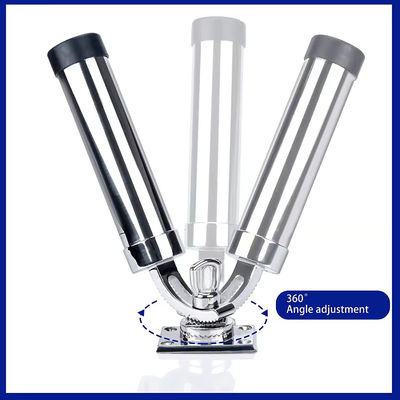 Good price Adjustable Fishing Rod Holder for Boat 316 Stainless Steel 360 Degree Adjustment Portable Boat Fishing Pole Rod Holders online