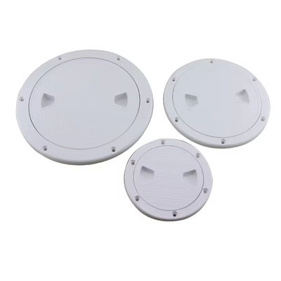 Good price 8'' Boat White Round Non Slip Inspection Hatch With Detachable Cover online
