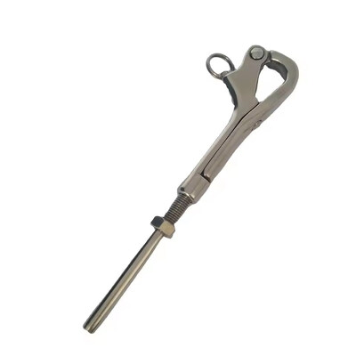Good price Marine Grade 316 Stainless Steel Pelican Hook with M8 Thread for Anti-corrosion Rigging Hardware online
