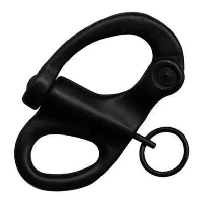 Good price Quick Release Fixed Shackle Black Marine Hardware With Round Ring online